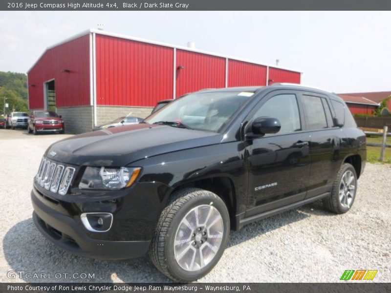 Black / Dark Slate Gray 2016 Jeep Compass High Altitude 4x4