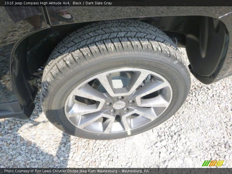 Black / Dark Slate Gray 2016 Jeep Compass High Altitude 4x4