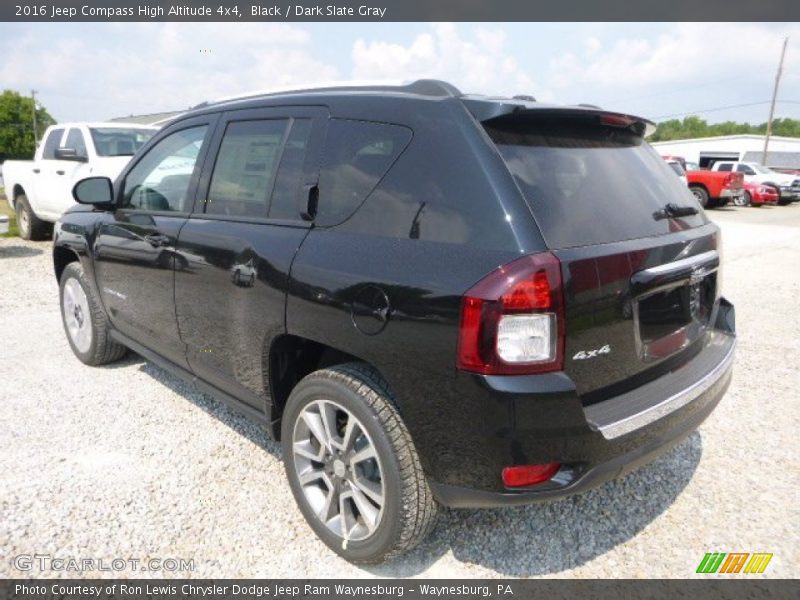 Black / Dark Slate Gray 2016 Jeep Compass High Altitude 4x4