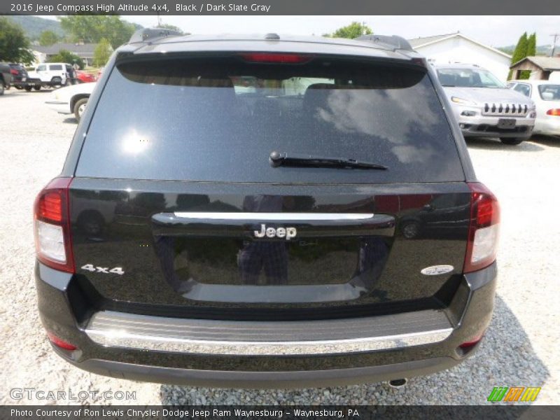 Black / Dark Slate Gray 2016 Jeep Compass High Altitude 4x4