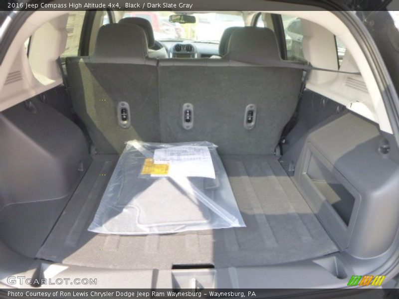 Black / Dark Slate Gray 2016 Jeep Compass High Altitude 4x4