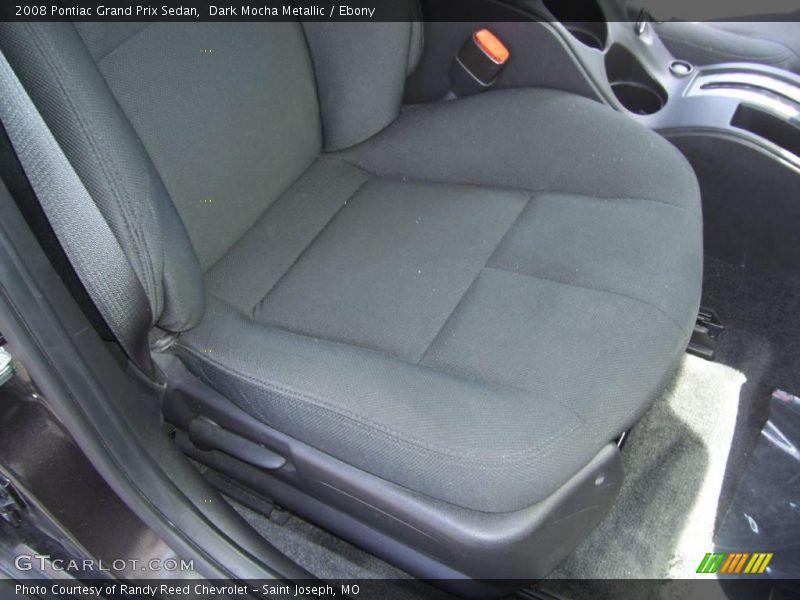 Dark Mocha Metallic / Ebony 2008 Pontiac Grand Prix Sedan