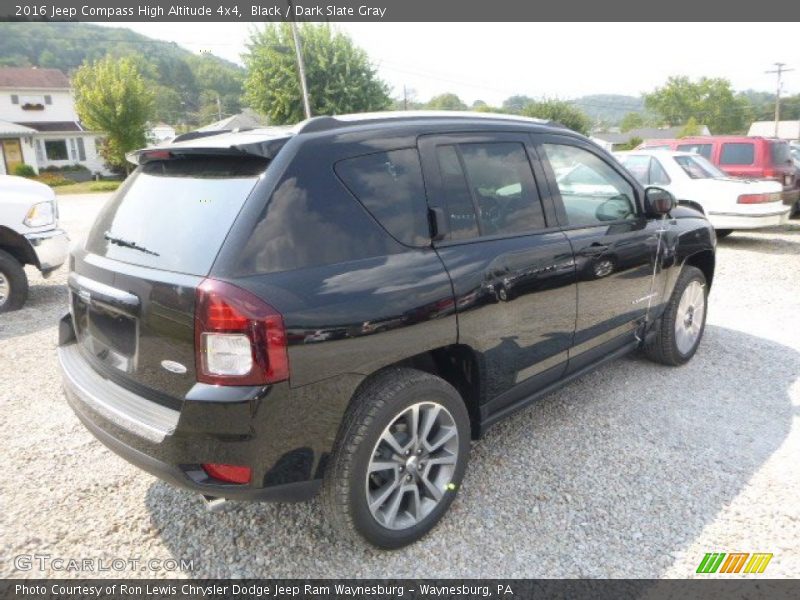 Black / Dark Slate Gray 2016 Jeep Compass High Altitude 4x4