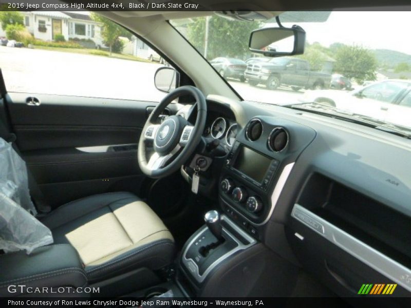 Black / Dark Slate Gray 2016 Jeep Compass High Altitude 4x4