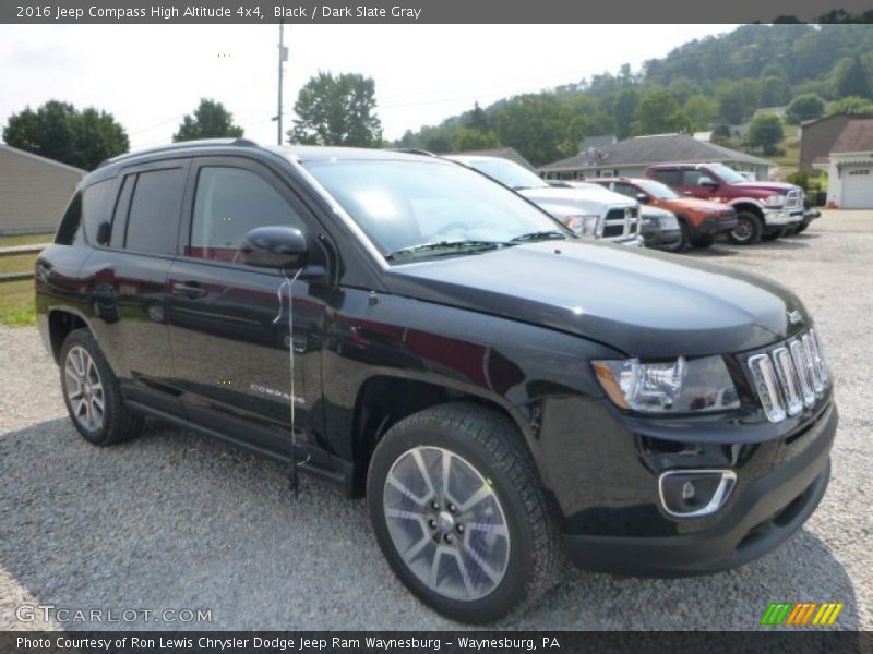 Black / Dark Slate Gray 2016 Jeep Compass High Altitude 4x4
