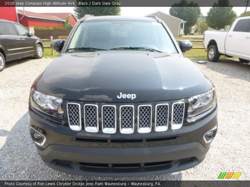 Black / Dark Slate Gray 2016 Jeep Compass High Altitude 4x4