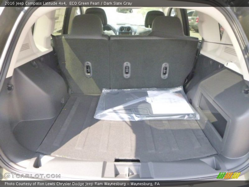 ECO Green Pearl / Dark Slate Gray 2016 Jeep Compass Latitude 4x4