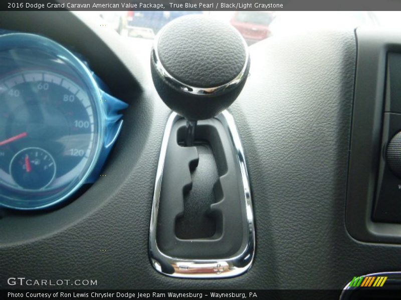  2016 Grand Caravan American Value Package 6 Speed Automatic Shifter