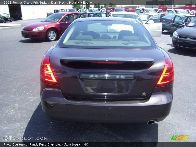 Dark Mocha Metallic / Ebony 2008 Pontiac Grand Prix Sedan