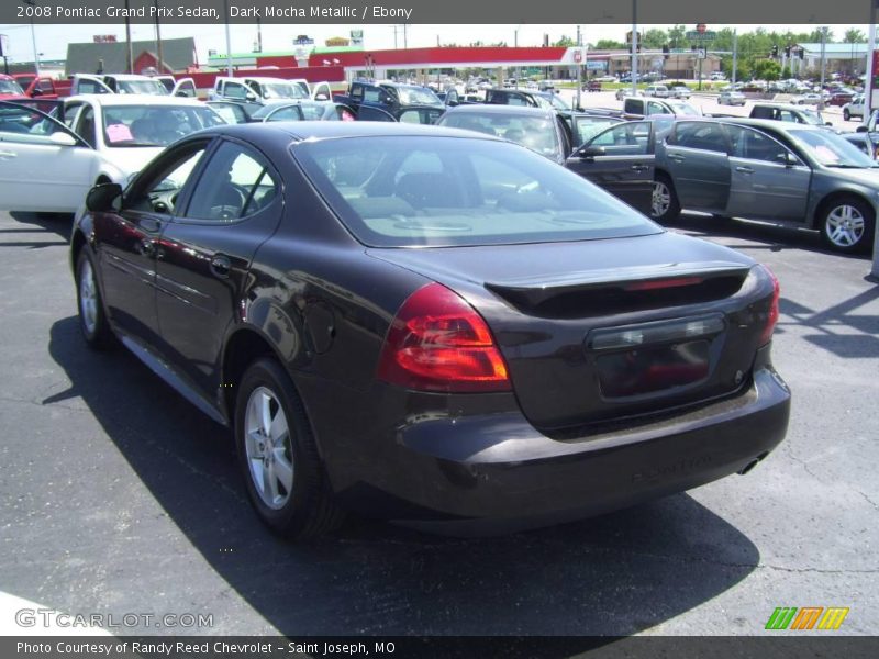 Dark Mocha Metallic / Ebony 2008 Pontiac Grand Prix Sedan