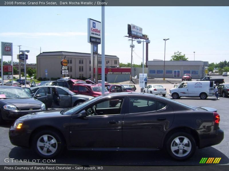 Dark Mocha Metallic / Ebony 2008 Pontiac Grand Prix Sedan