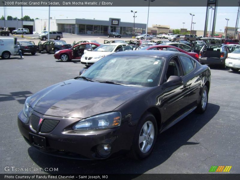 Dark Mocha Metallic / Ebony 2008 Pontiac Grand Prix Sedan
