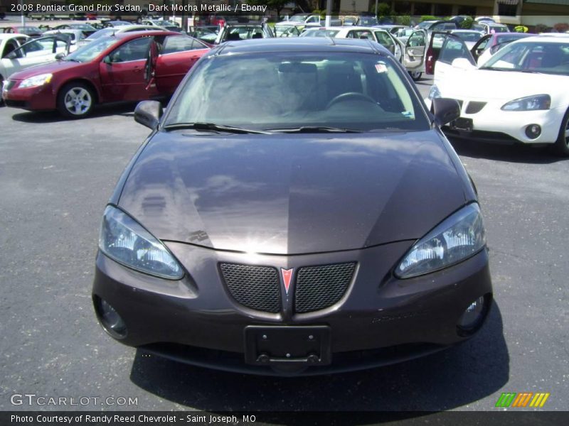 Dark Mocha Metallic / Ebony 2008 Pontiac Grand Prix Sedan