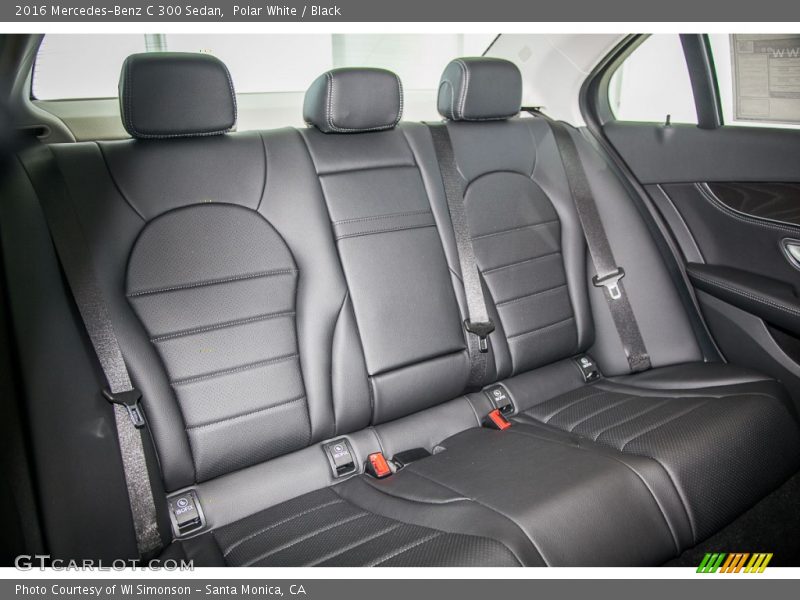 Rear Seat of 2016 C 300 Sedan