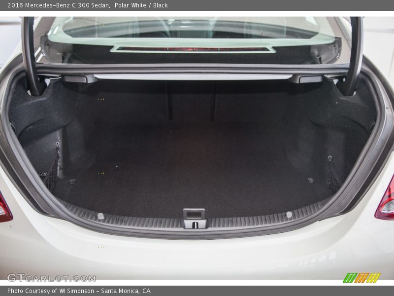Polar White / Black 2016 Mercedes-Benz C 300 Sedan