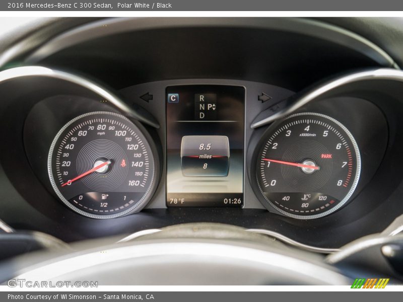  2016 C 300 Sedan 300 Sedan Gauges
