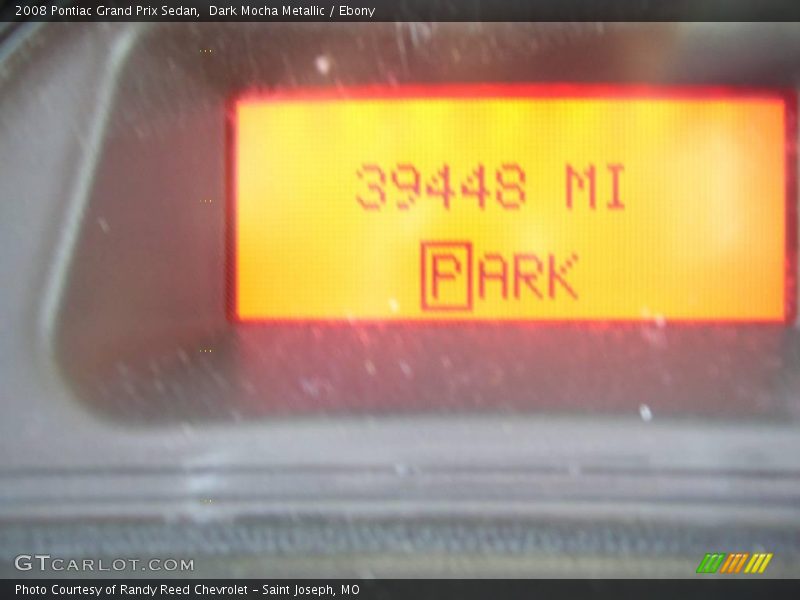 Dark Mocha Metallic / Ebony 2008 Pontiac Grand Prix Sedan