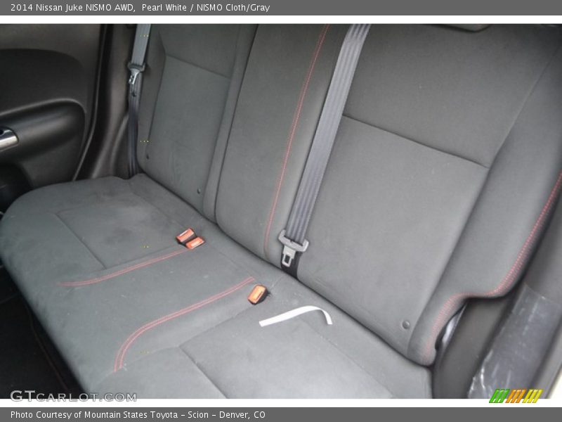 Pearl White / NISMO Cloth/Gray 2014 Nissan Juke NISMO AWD