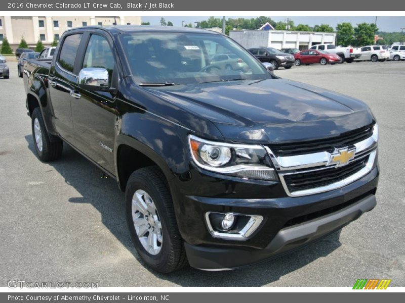 Black / Jet Black 2016 Chevrolet Colorado LT Crew Cab
