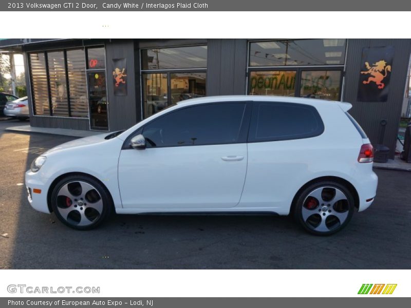 Candy White / Interlagos Plaid Cloth 2013 Volkswagen GTI 2 Door