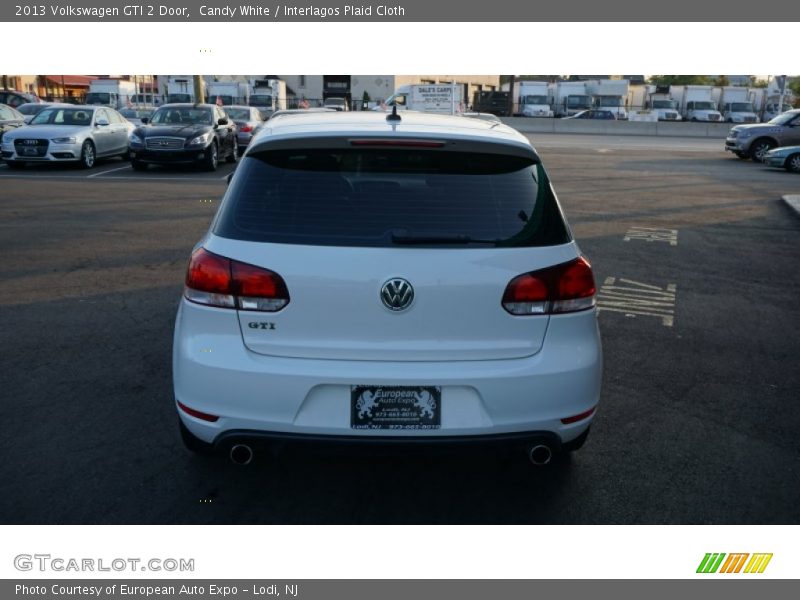 Candy White / Interlagos Plaid Cloth 2013 Volkswagen GTI 2 Door