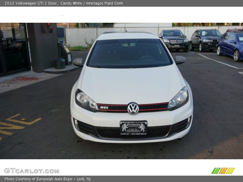 Candy White / Interlagos Plaid Cloth 2013 Volkswagen GTI 2 Door