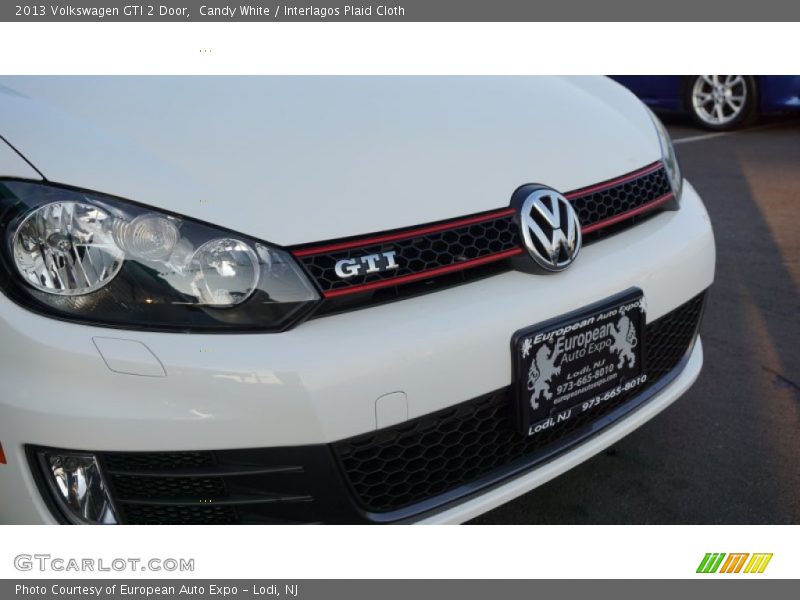 Candy White / Interlagos Plaid Cloth 2013 Volkswagen GTI 2 Door