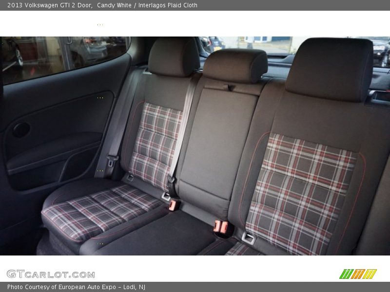 Candy White / Interlagos Plaid Cloth 2013 Volkswagen GTI 2 Door