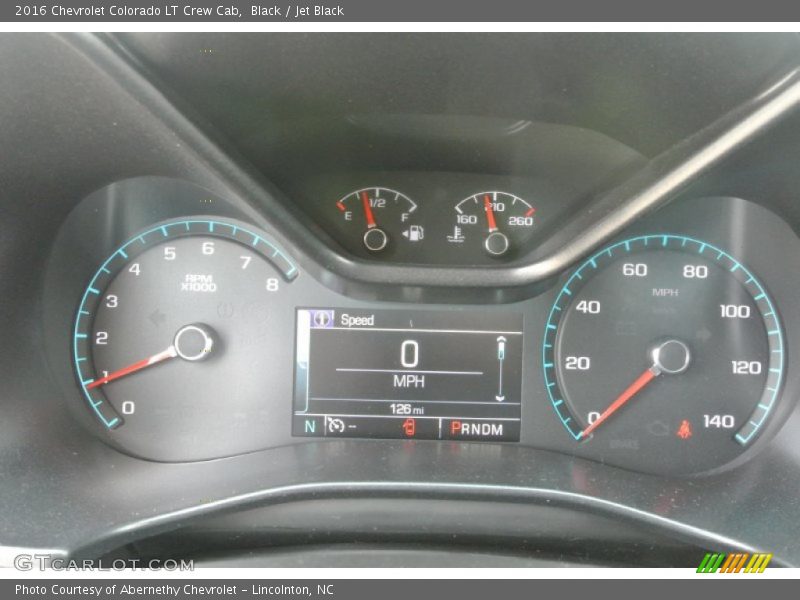  2016 Colorado LT Crew Cab LT Crew Cab Gauges