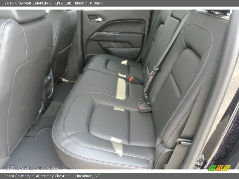 Rear Seat of 2016 Colorado LT Crew Cab