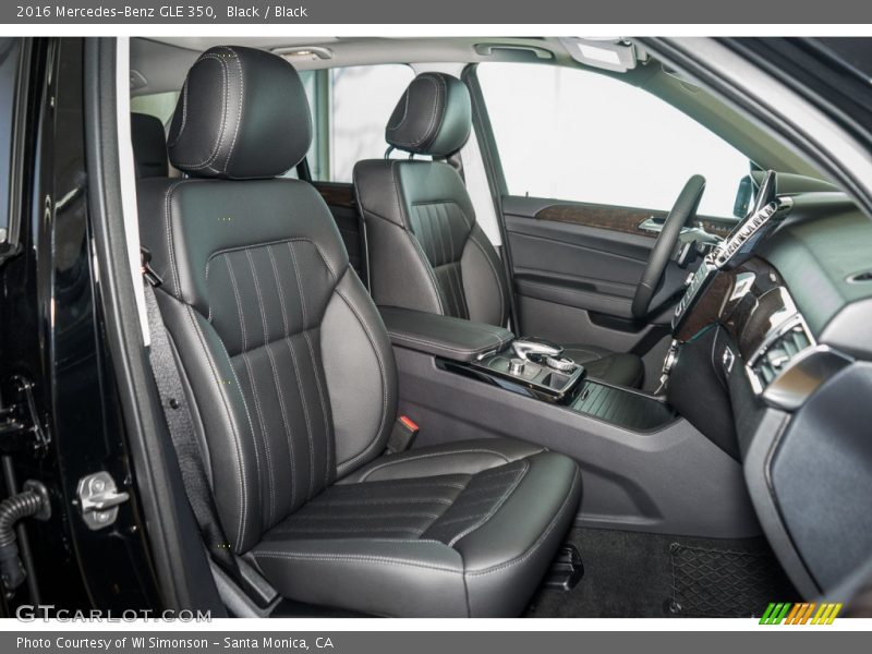  2016 GLE 350 Black Interior