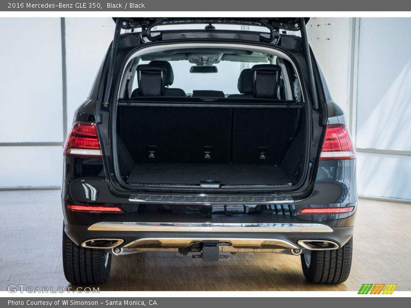 Black / Black 2016 Mercedes-Benz GLE 350