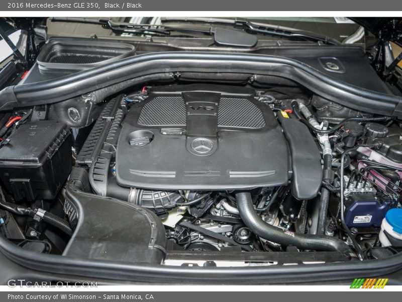 Black / Black 2016 Mercedes-Benz GLE 350