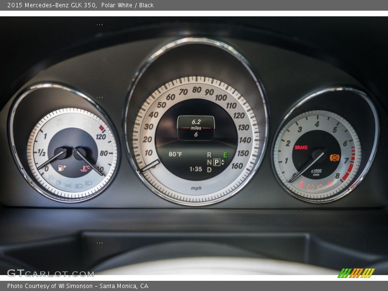 Polar White / Black 2015 Mercedes-Benz GLK 350