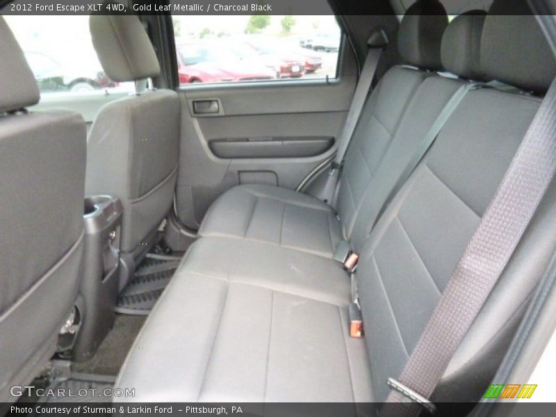 Gold Leaf Metallic / Charcoal Black 2012 Ford Escape XLT 4WD