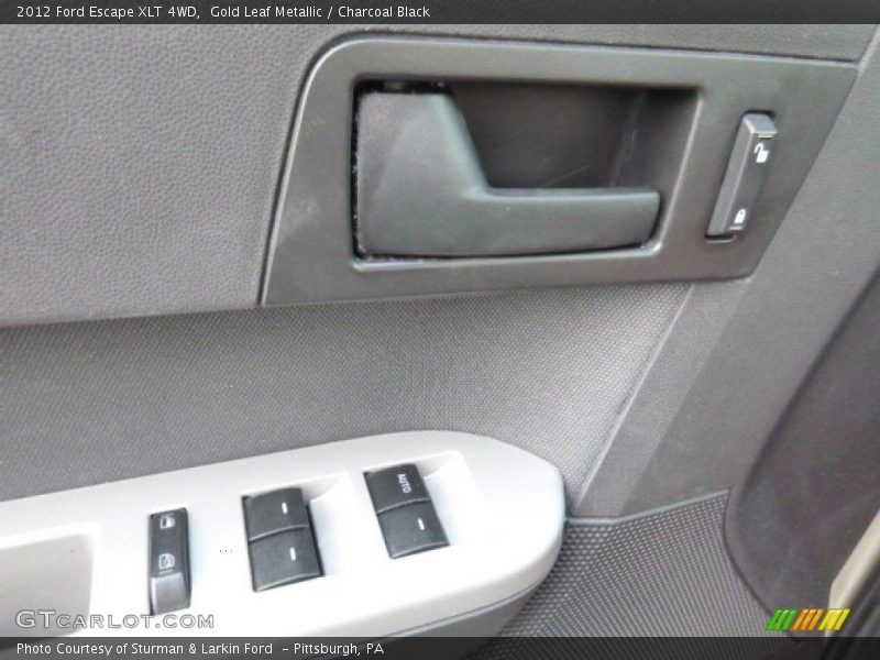 Gold Leaf Metallic / Charcoal Black 2012 Ford Escape XLT 4WD