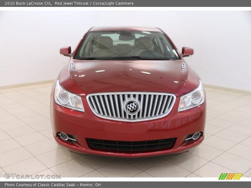 Red Jewel Tintcoat / Cocoa/Light Cashmere 2010 Buick LaCrosse CXL