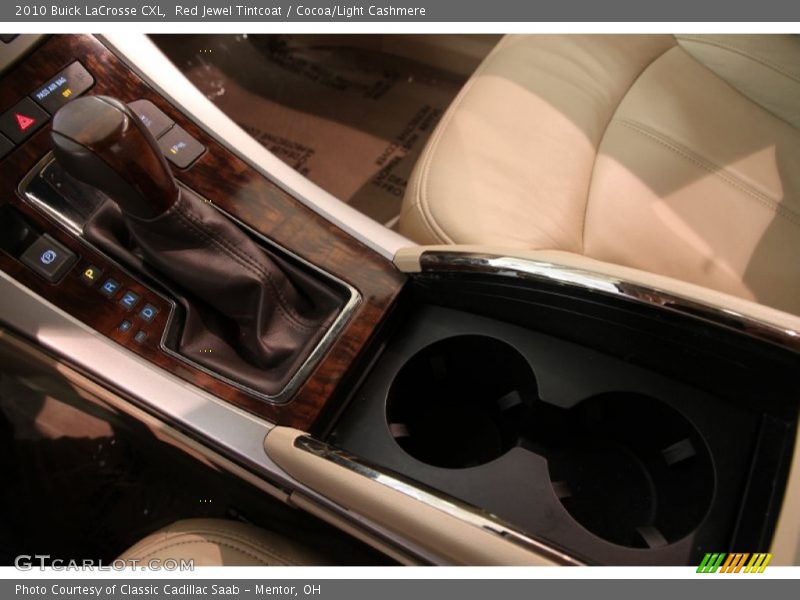 Red Jewel Tintcoat / Cocoa/Light Cashmere 2010 Buick LaCrosse CXL