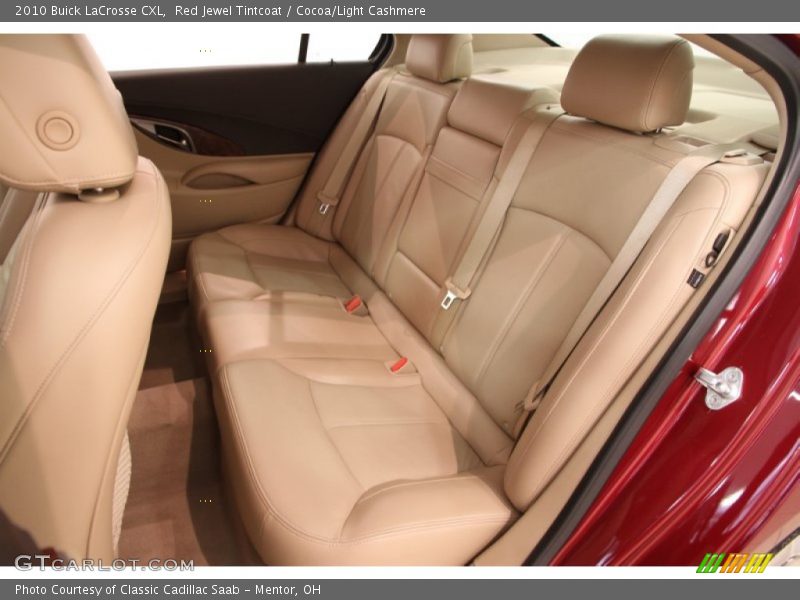 Red Jewel Tintcoat / Cocoa/Light Cashmere 2010 Buick LaCrosse CXL