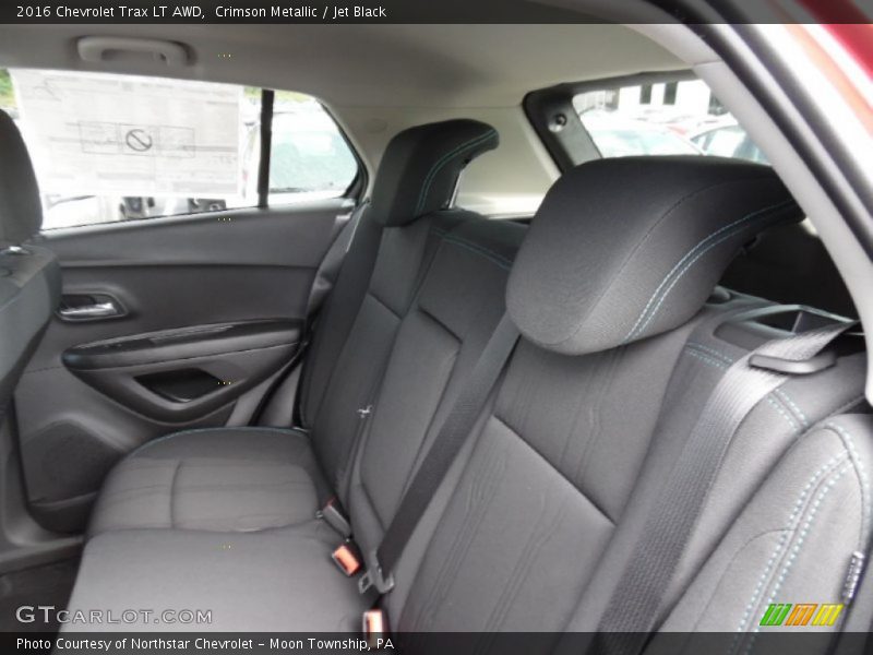 Crimson Metallic / Jet Black 2016 Chevrolet Trax LT AWD