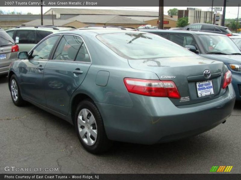 Aloe Green Metallic / Bisque 2007 Toyota Camry LE