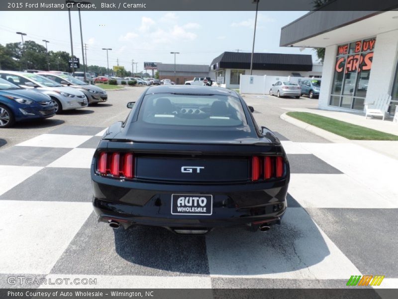 Black / Ceramic 2015 Ford Mustang GT Coupe
