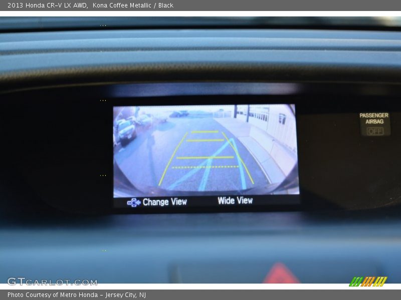 Kona Coffee Metallic / Black 2013 Honda CR-V LX AWD