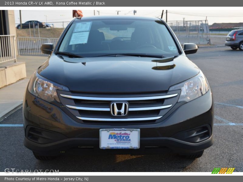 Kona Coffee Metallic / Black 2013 Honda CR-V LX AWD