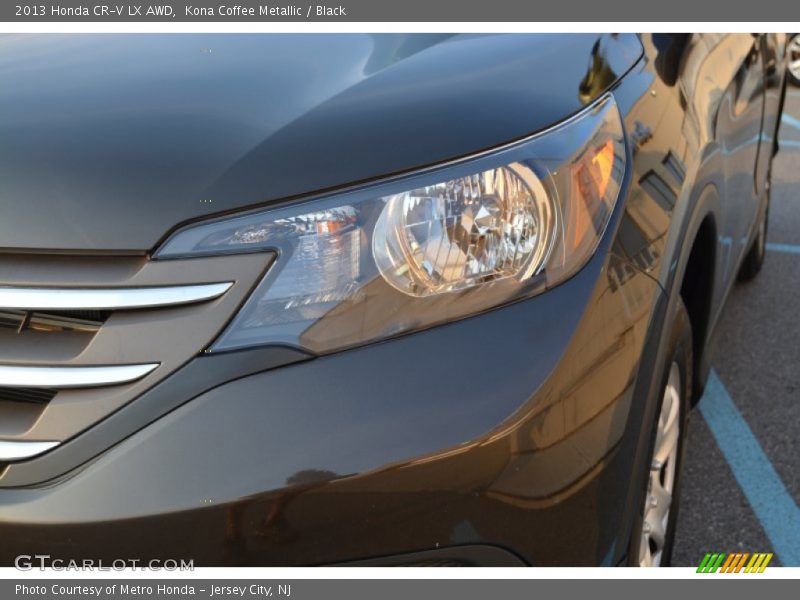 Kona Coffee Metallic / Black 2013 Honda CR-V LX AWD