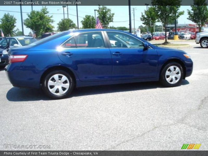Blue Ribbon Metallic / Ash 2007 Toyota Camry LE