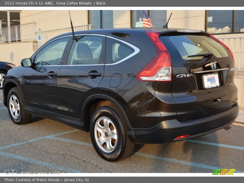 Kona Coffee Metallic / Black 2013 Honda CR-V LX AWD