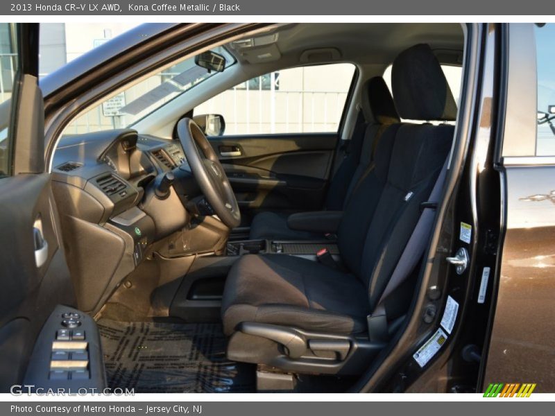 Kona Coffee Metallic / Black 2013 Honda CR-V LX AWD