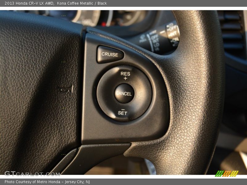 Kona Coffee Metallic / Black 2013 Honda CR-V LX AWD