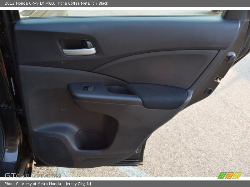 Kona Coffee Metallic / Black 2013 Honda CR-V LX AWD